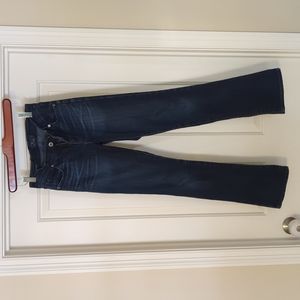 Lucky Brand bootleg jeans, size 0 ankle